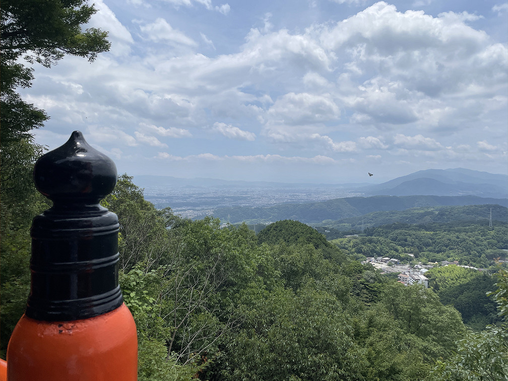 信貴山の眺望