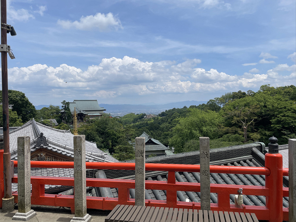 信貴山朝護孫子寺の眺望